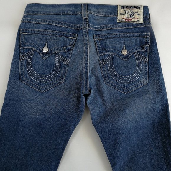 True Religion Straight Jeans 36 - Picture 1 of 9